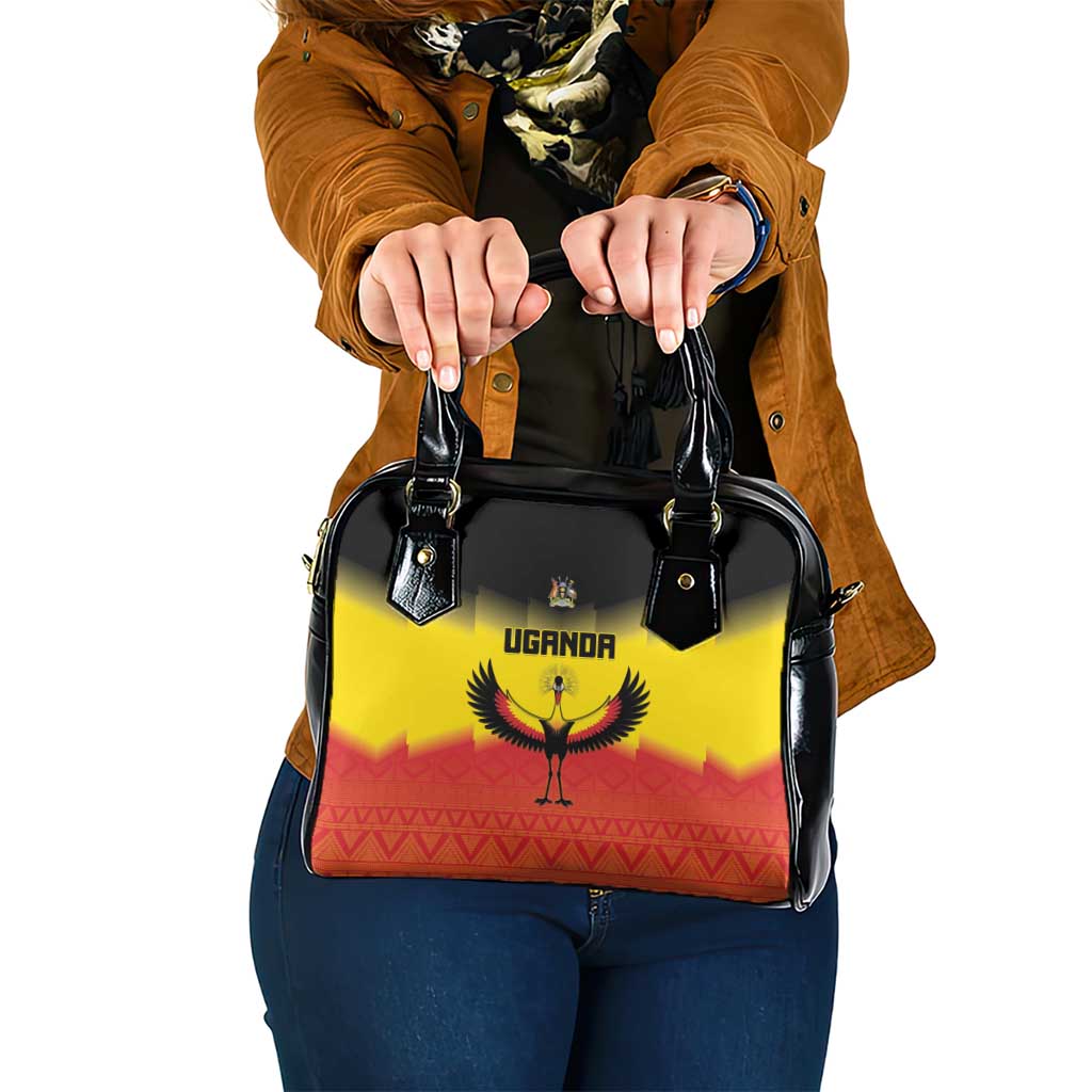 Uganda Football Shoulder Handbag Go Cranes Go LT15