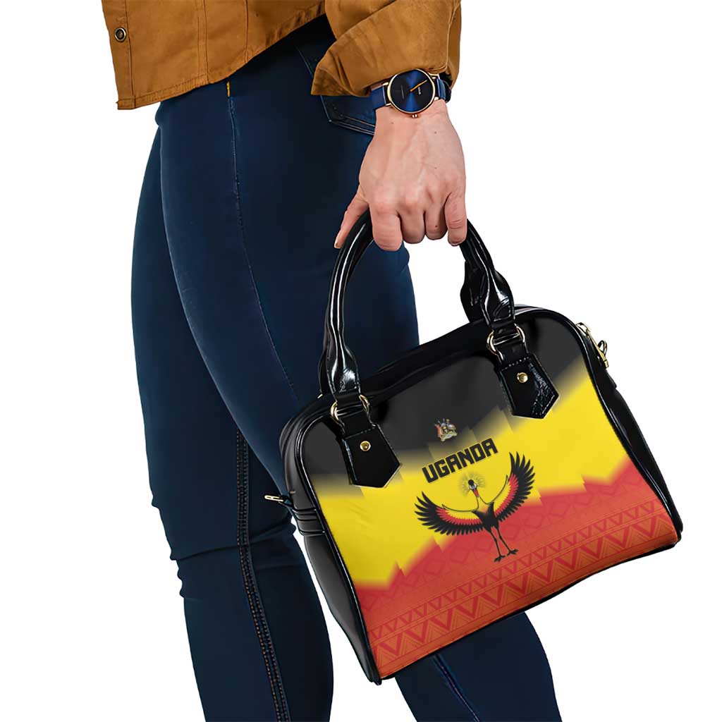 Uganda Football Shoulder Handbag Go Cranes Go LT15