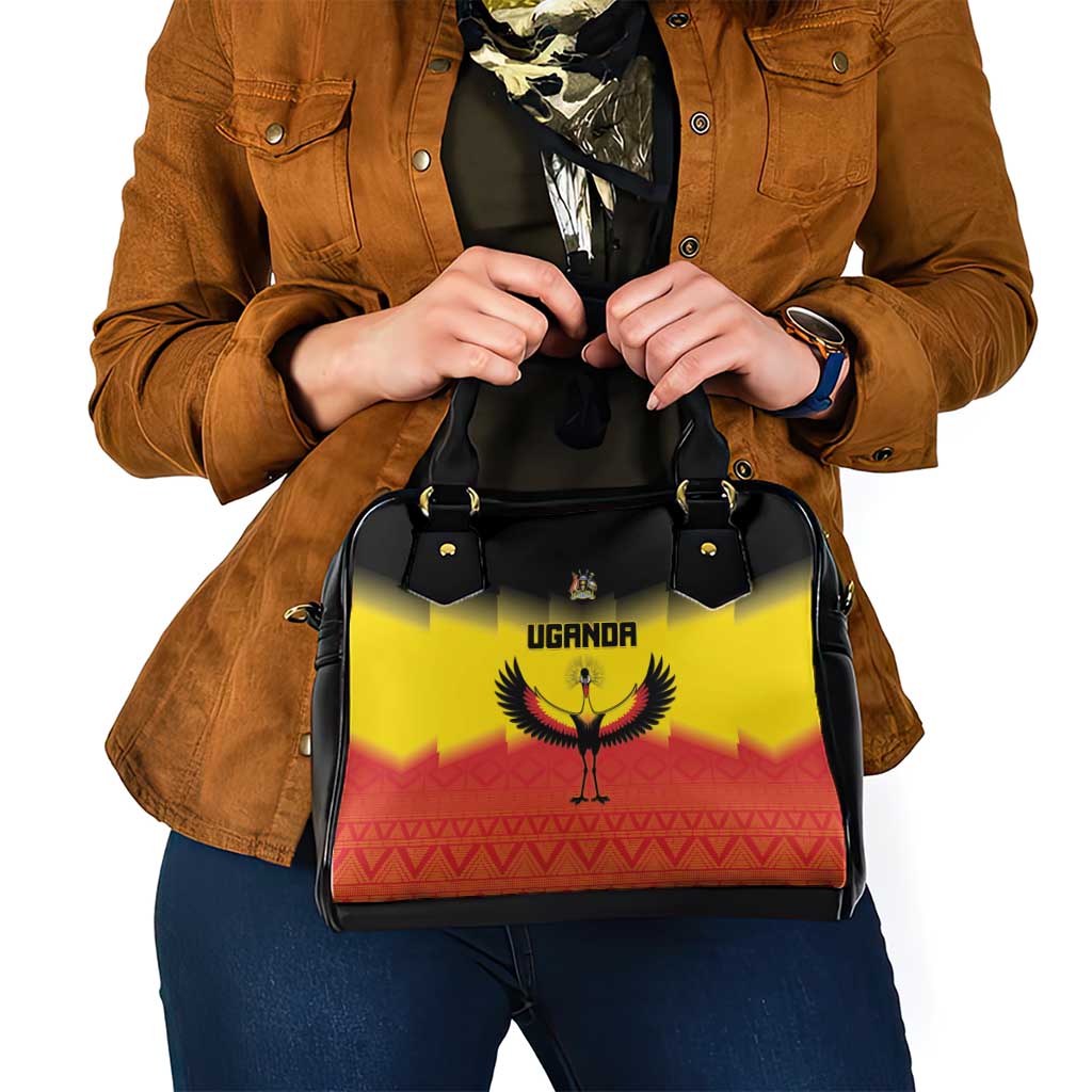 Uganda Football Shoulder Handbag Go Cranes Go LT15