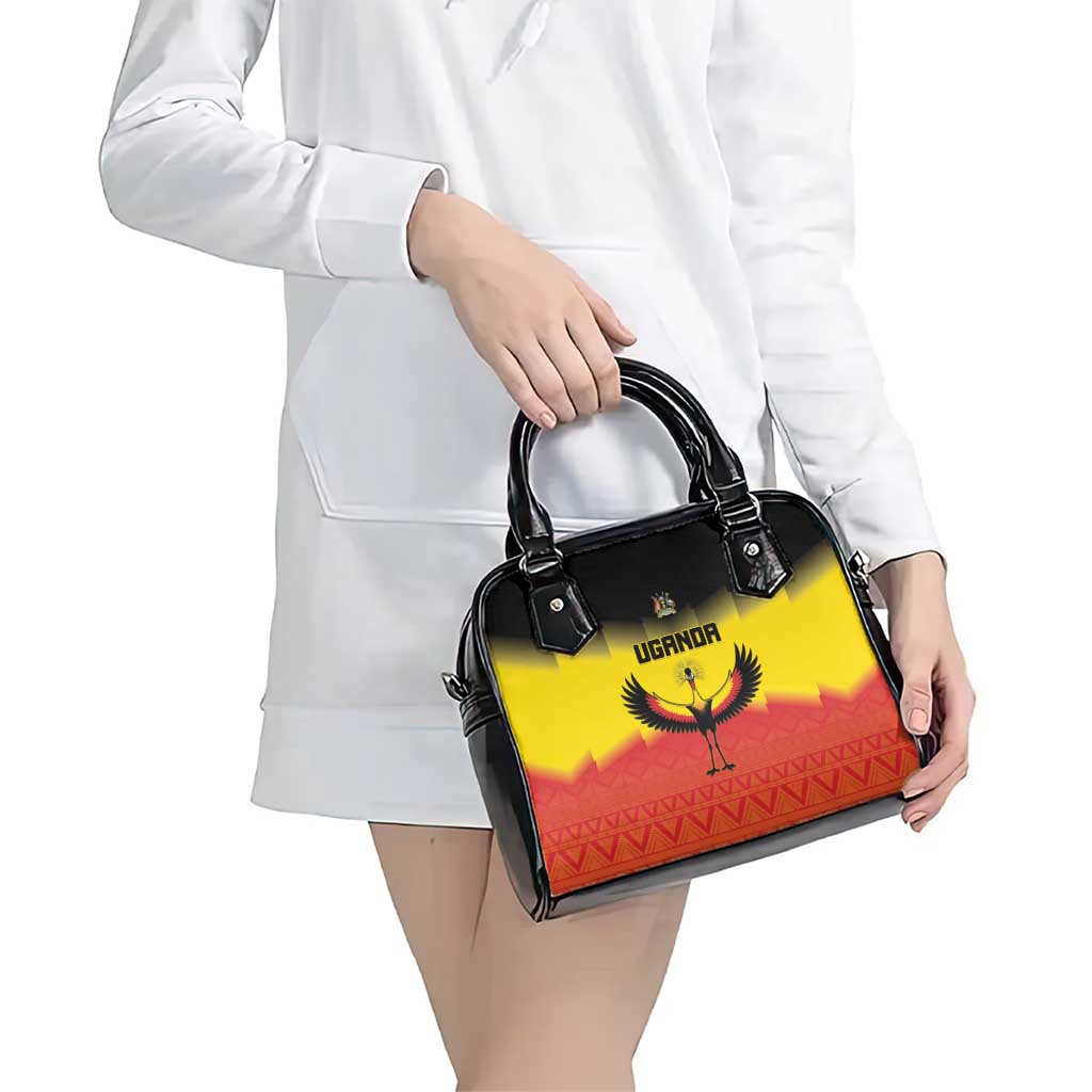 Uganda Football Shoulder Handbag Go Cranes Go LT15