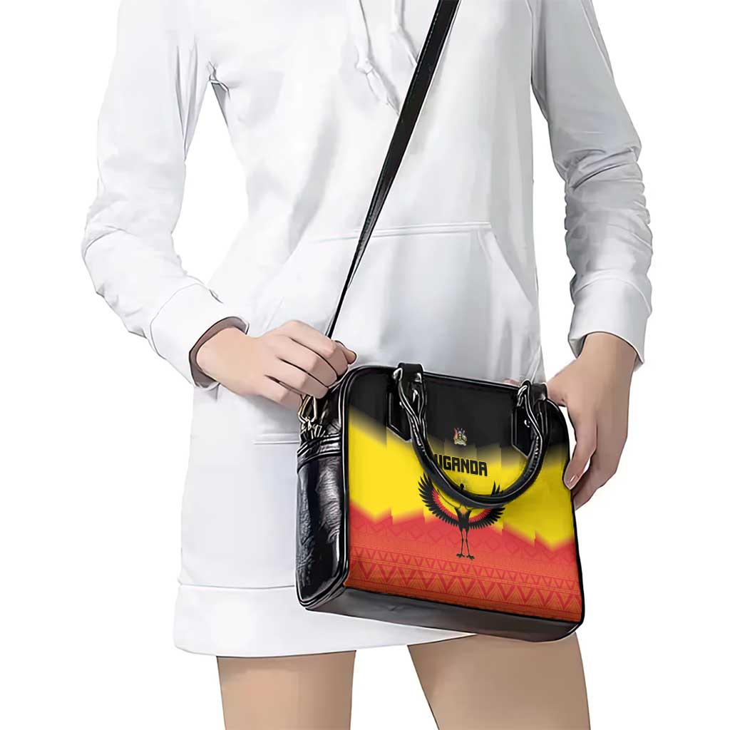 Uganda Football Shoulder Handbag Go Cranes Go LT15