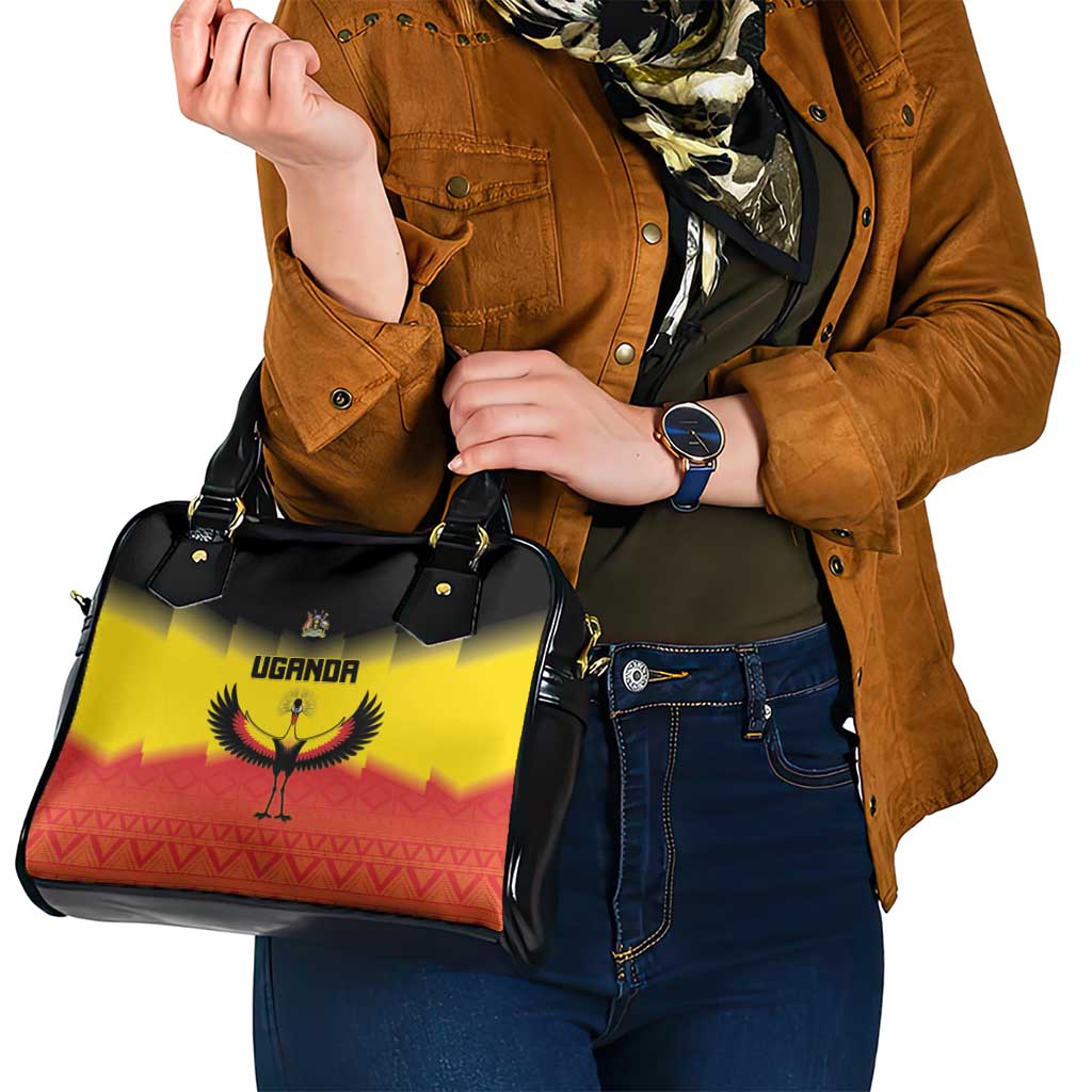 Uganda Football Shoulder Handbag Go Cranes Go LT15