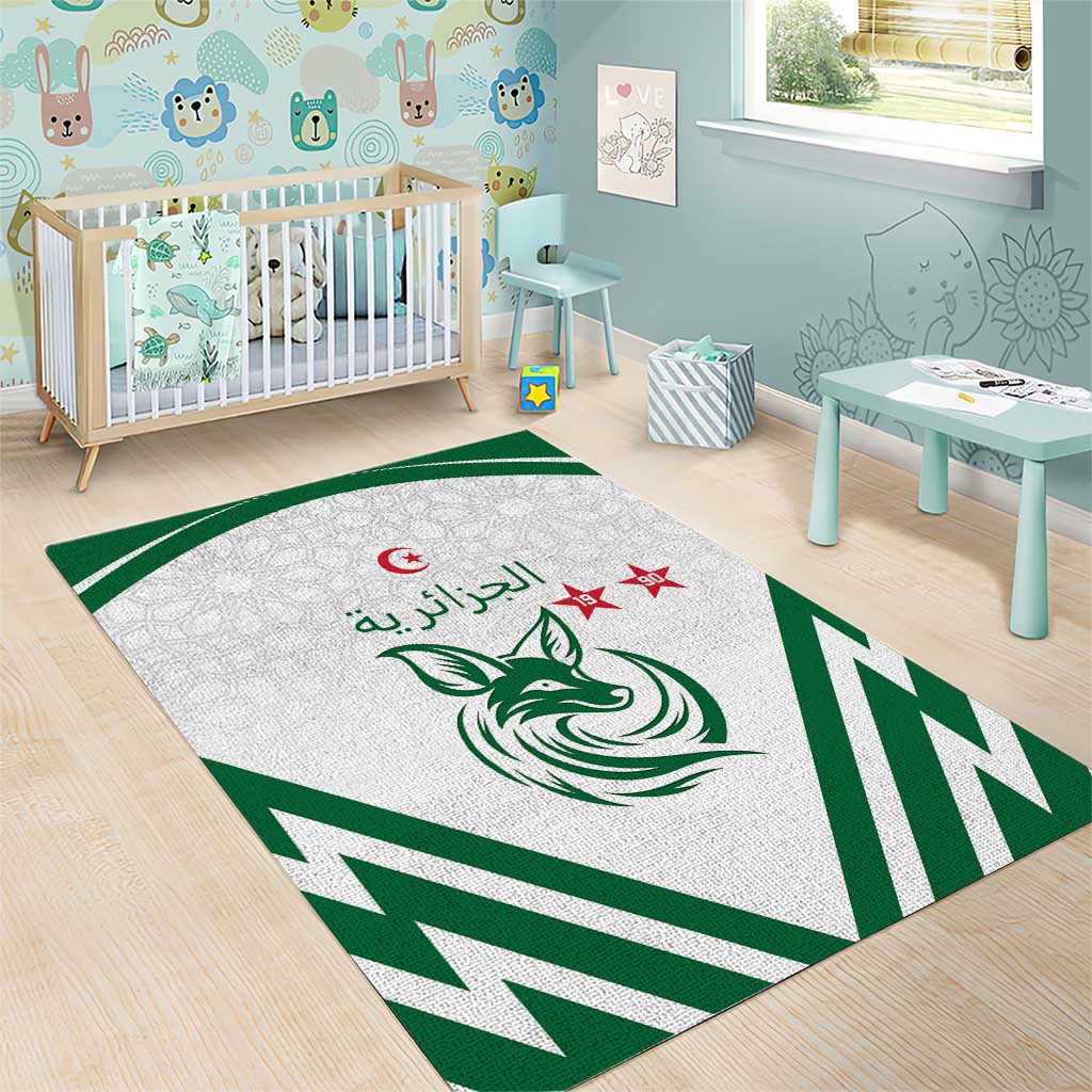 Algeria Football Area Rug Go Champions LT15