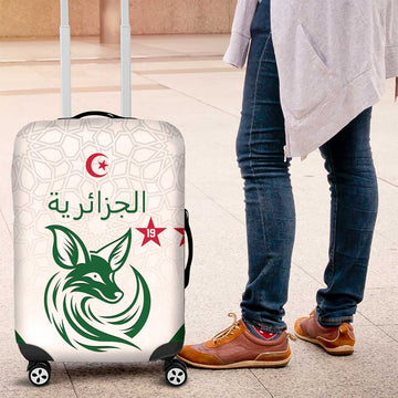 Algeria Football Luggage Cover Go Fennecs Go LT15