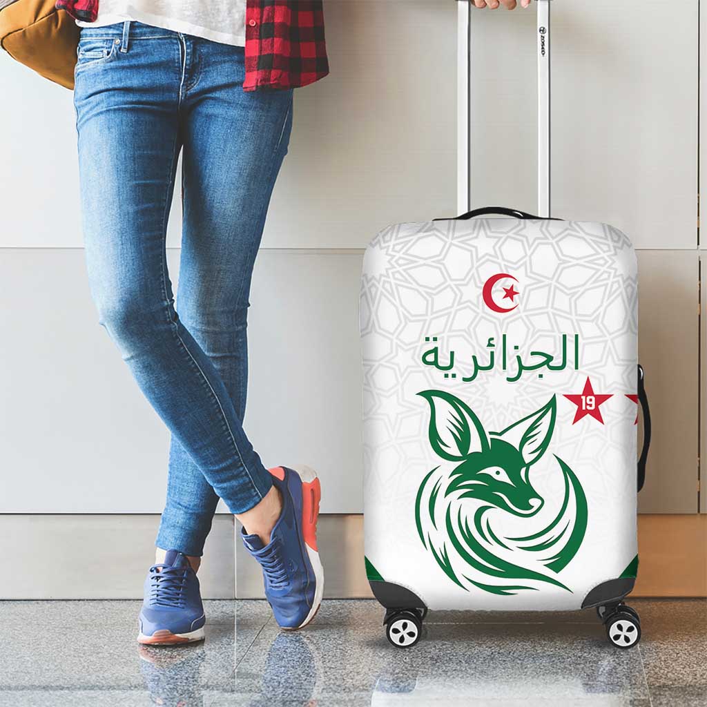 Algeria Football Luggage Cover Go Fennecs Go LT15