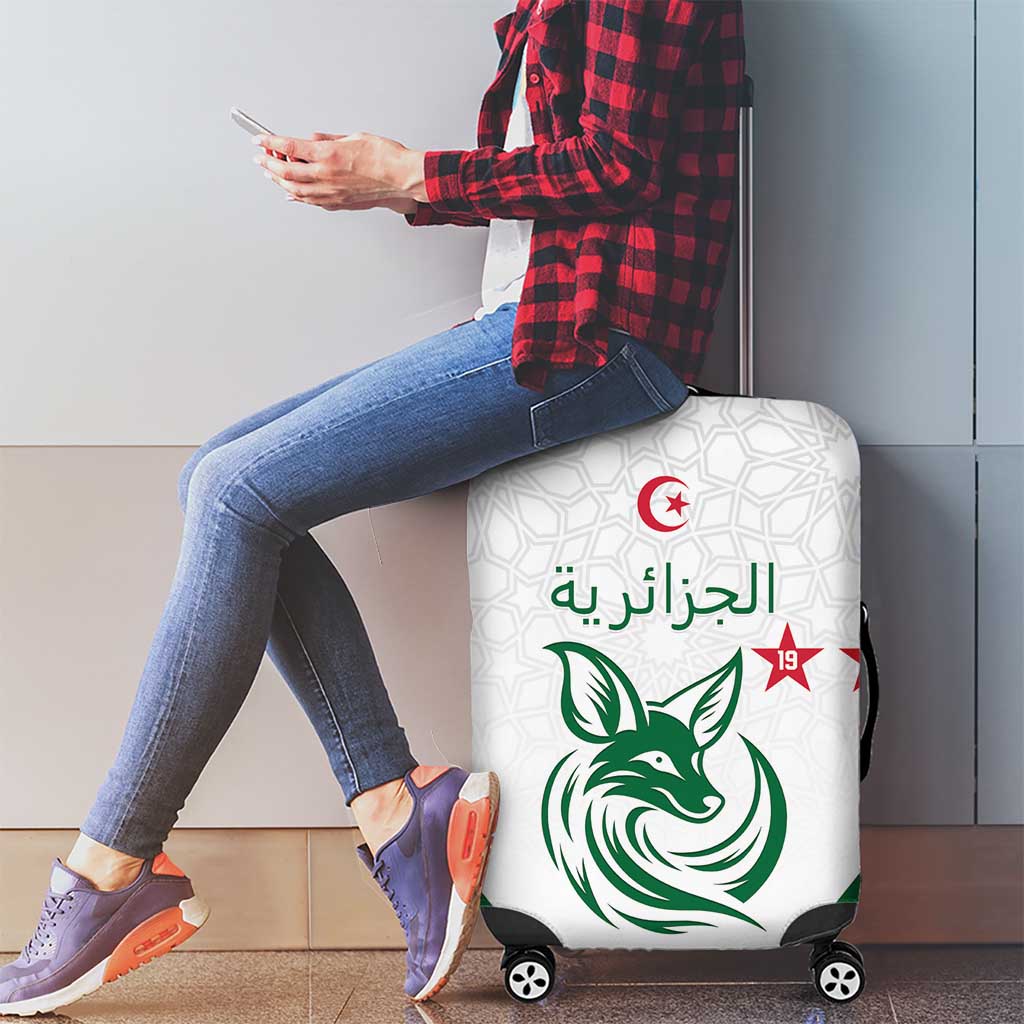Algeria Football Luggage Cover Go Fennecs Go LT15
