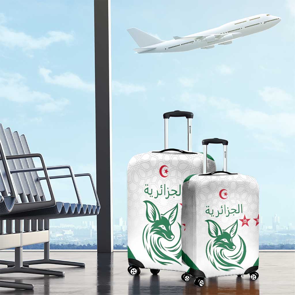 Algeria Football Luggage Cover Go Fennecs Go LT15
