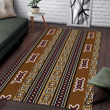 Mali Mud Cloth Area Rug Traditional Bologan Pattern LT15