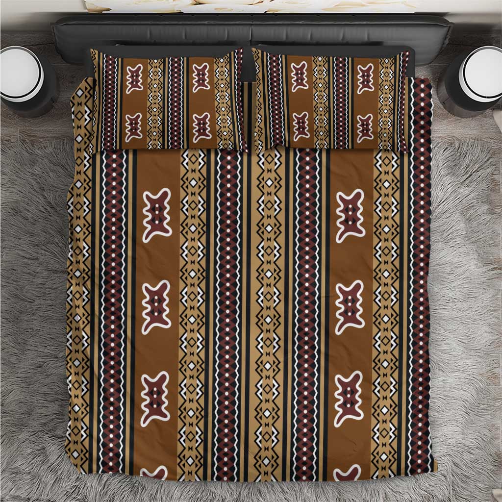 Mali Mud Cloth Bedding Set Traditional Bologan Pattern LT15
