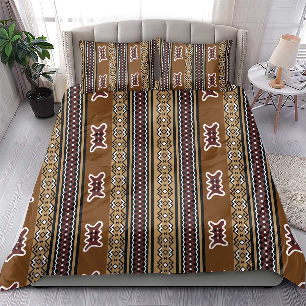 Mali Mud Cloth Bedding Set Traditional Bologan Pattern LT15
