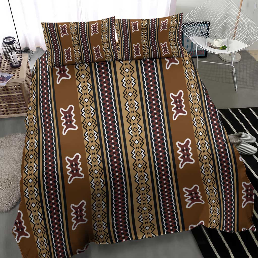 Mali Mud Cloth Bedding Set Traditional Bologan Pattern LT15