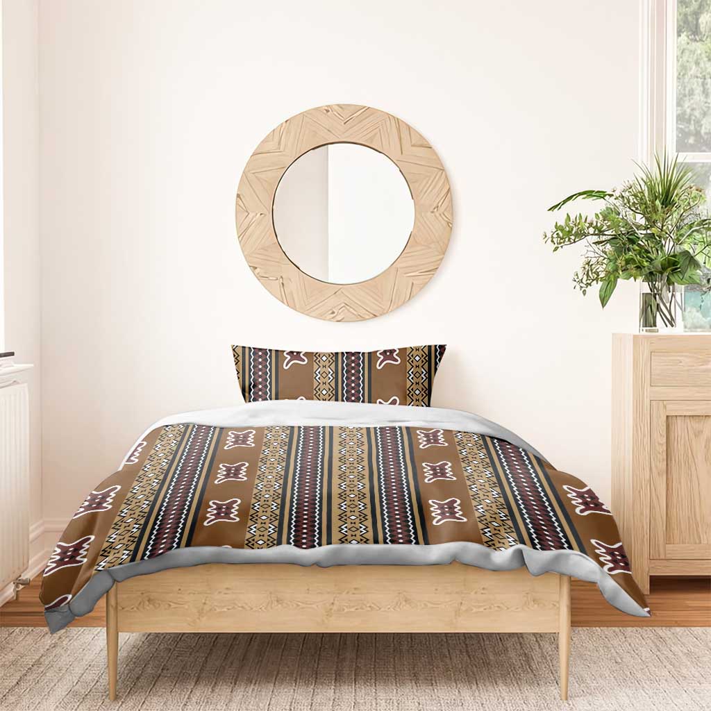 Mali Mud Cloth Bedding Set Traditional Bologan Pattern LT15
