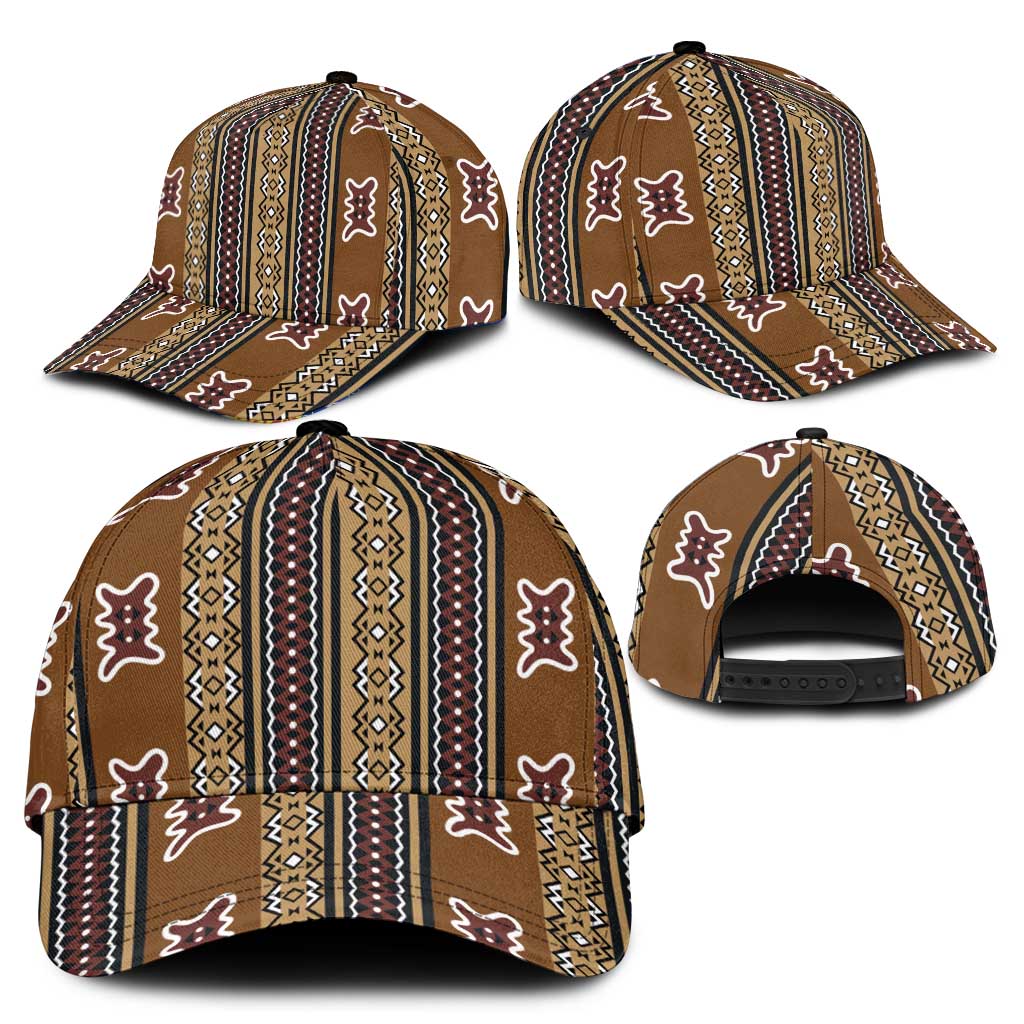 Mali Bologan Mud Cloth Pattern Classic Cap LT15