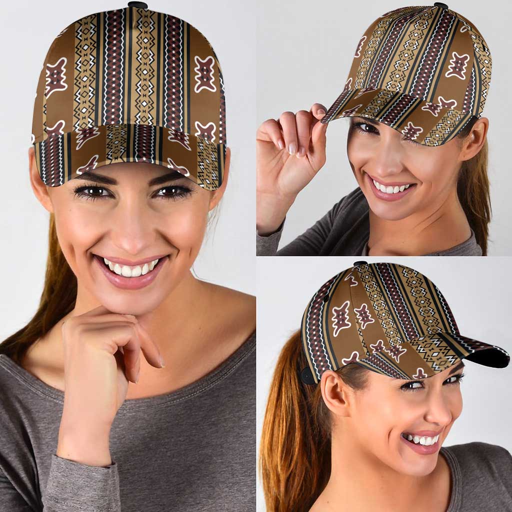Mali Bologan Mud Cloth Pattern Classic Cap LT15