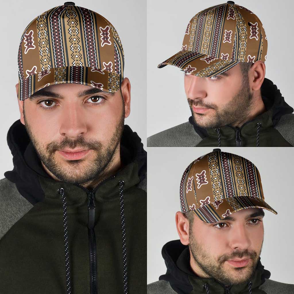 Mali Bologan Mud Cloth Pattern Classic Cap LT15