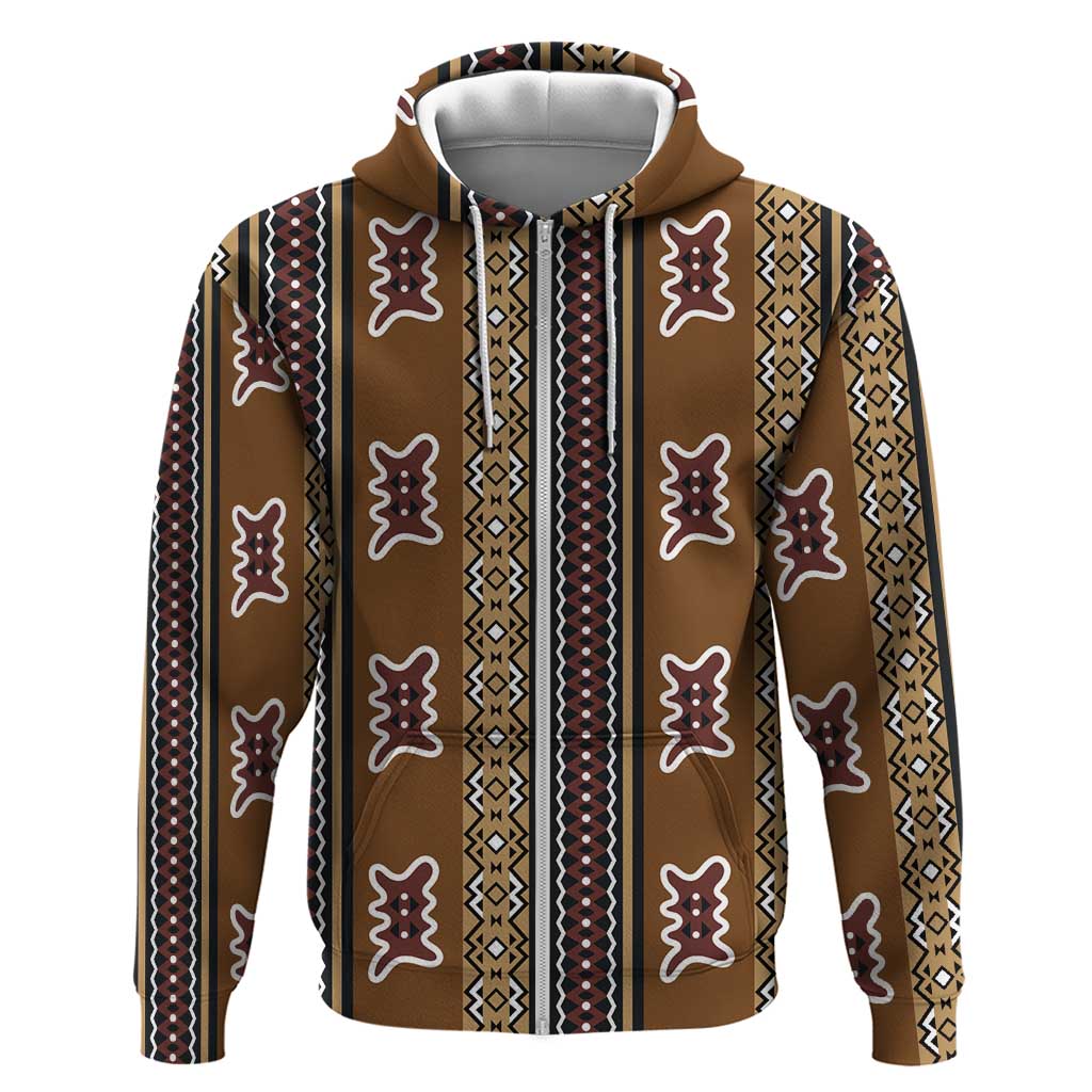 Mali Bologan Mud Cloth Pattern Hoodie LT15