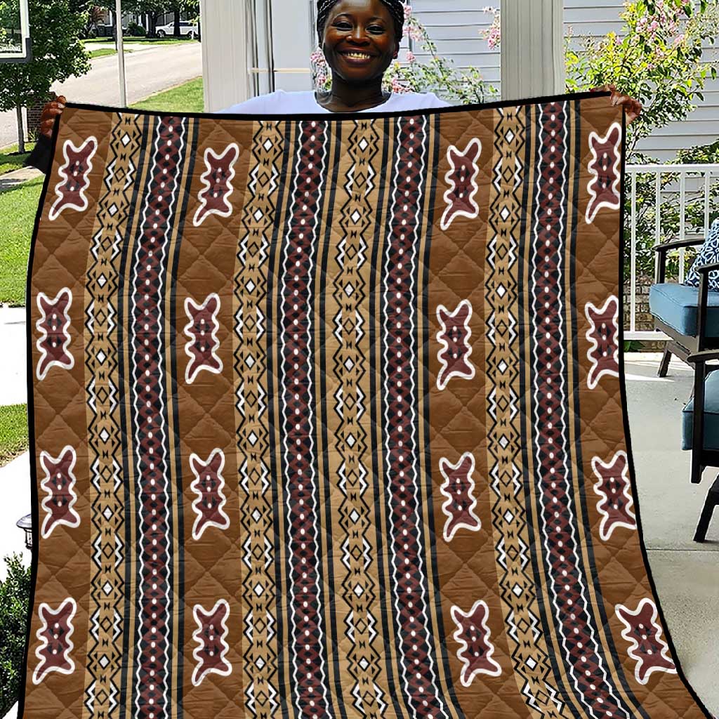 Mali Mud Cloth Quilt Traditional Bologan Pattern LT15