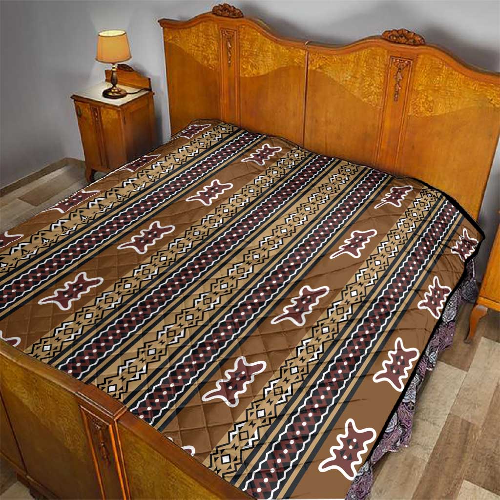 Mali Mud Cloth Quilt Traditional Bologan Pattern LT15