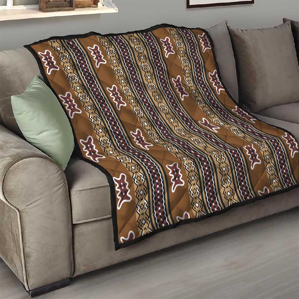 Mali Mud Cloth Quilt Traditional Bologan Pattern LT15