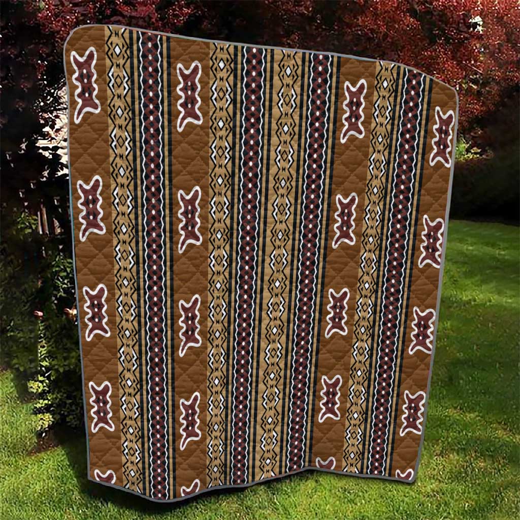 Mali Mud Cloth Quilt Traditional Bologan Pattern LT15