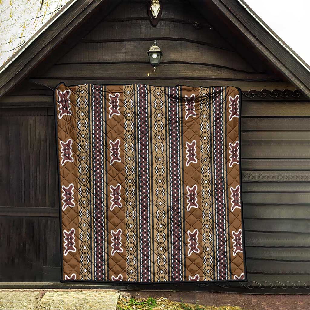 Mali Mud Cloth Quilt Traditional Bologan Pattern LT15