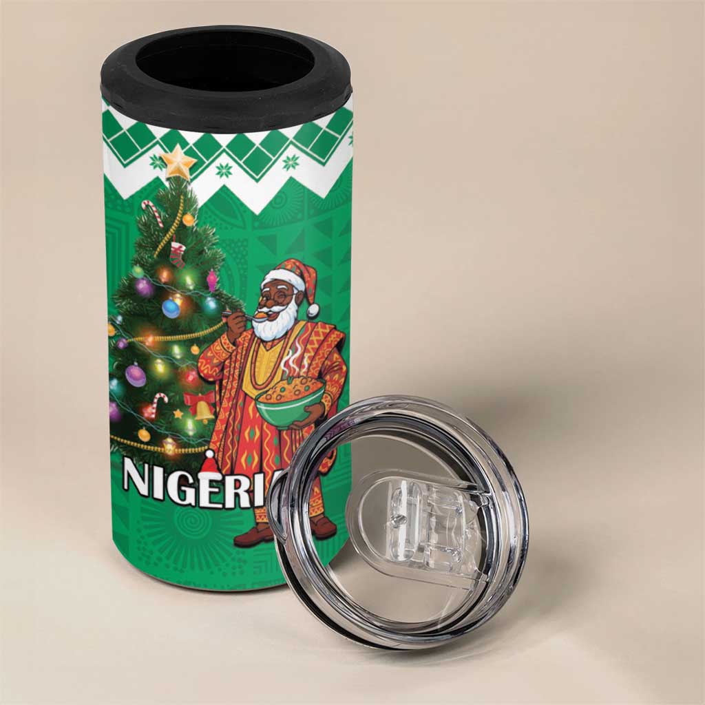 Afro Christmas in Nigeria 4 in 1 Can Cooler Tumbler Eku Odun Eku IyeDun LT15