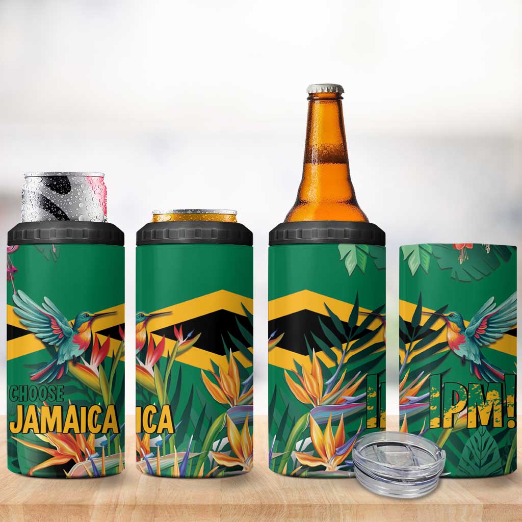 JLP 1PM Holness 4 in 1 Can Cooler Tumbler Jamaica Labour Party LT15