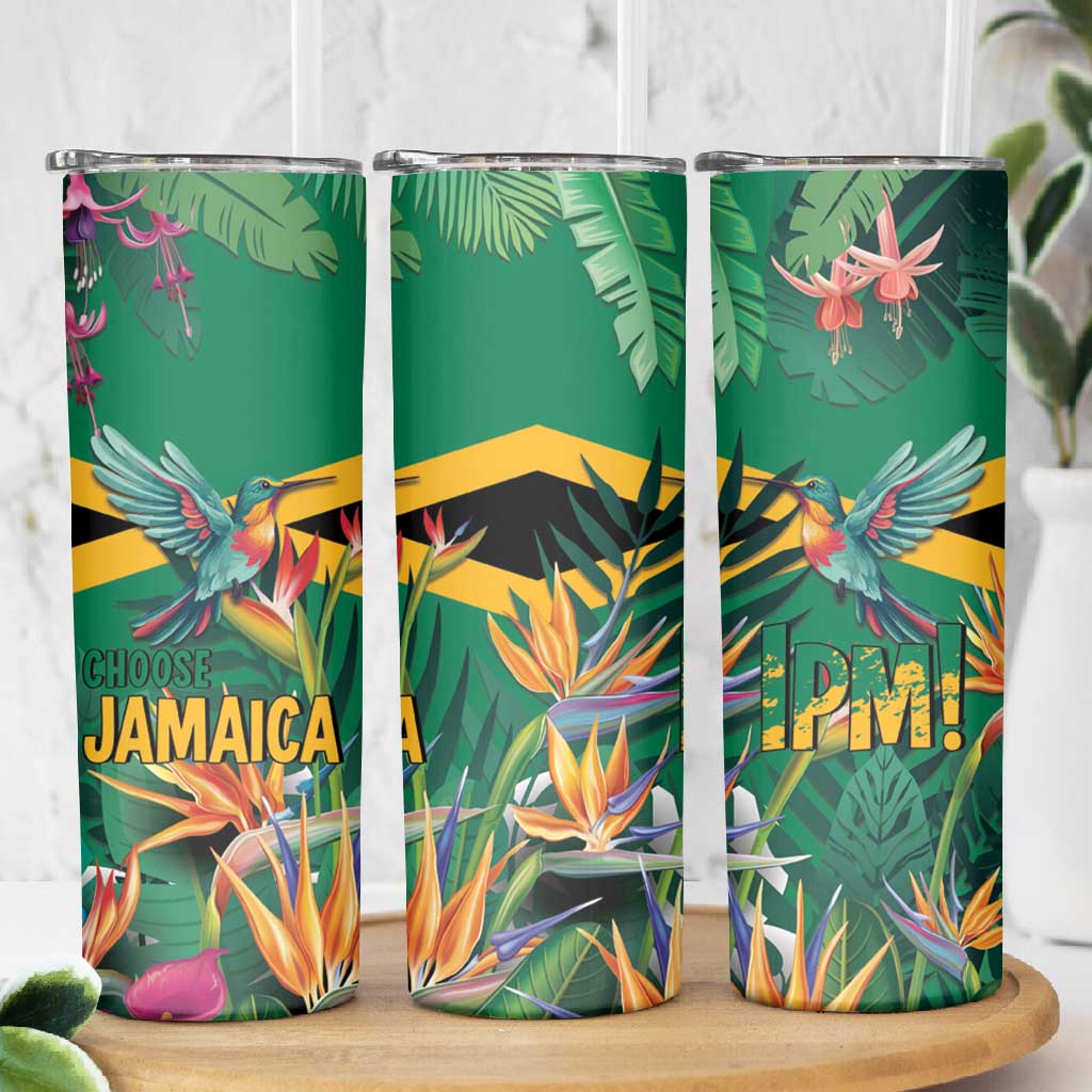 JLP 1PM Holness Skinny Tumbler Jamaica Labour Party LT15