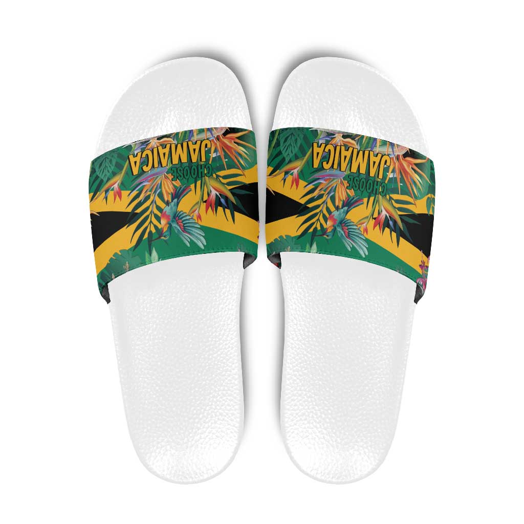 JLP 1PM Holness Slide Sandals Jamaica Labour Party - Tropical Style LT15