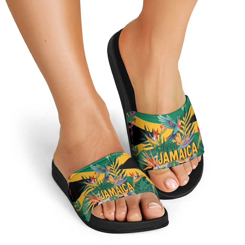 JLP 1PM Holness Slide Sandals Jamaica Labour Party - Tropical Style LT15