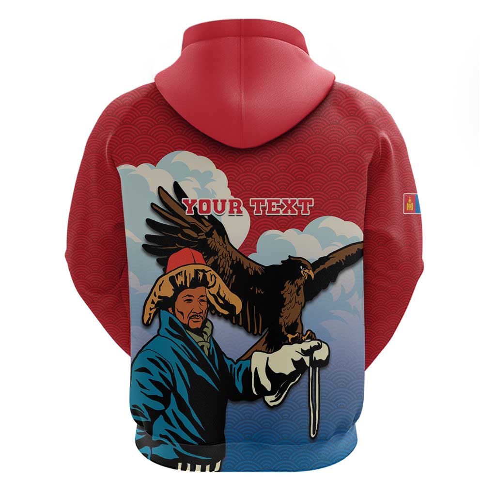Personalised Mongolia Hoodie Eagle Hunters LT15