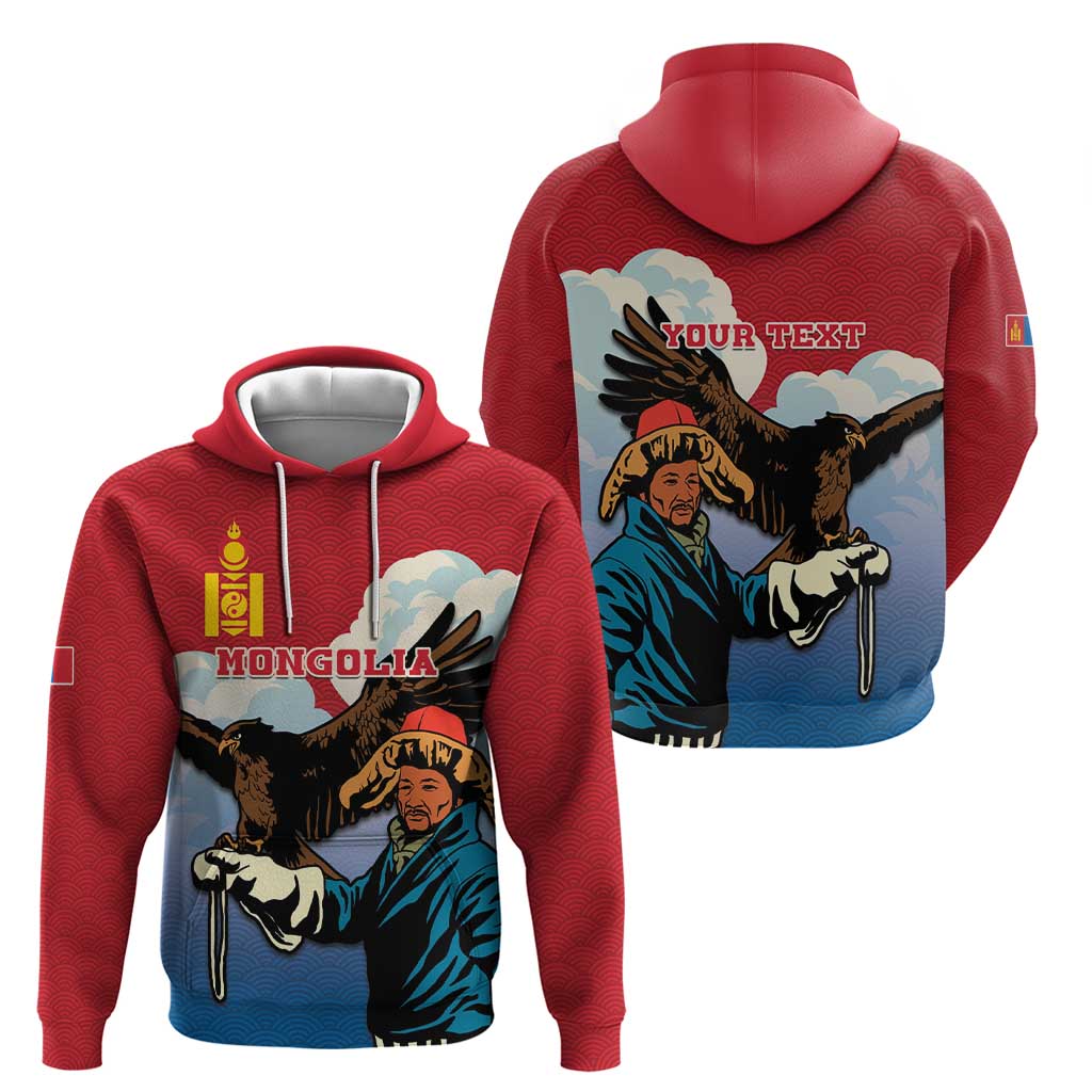 Personalised Mongolia Hoodie Eagle Hunters LT15