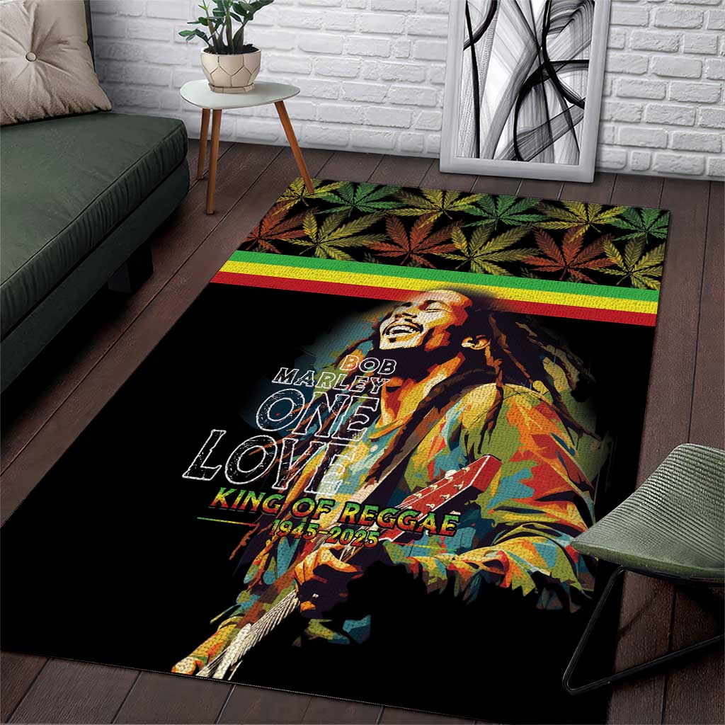 Jamaica Legend Bob Birthday Area Rug Thank You For The Memories LT15