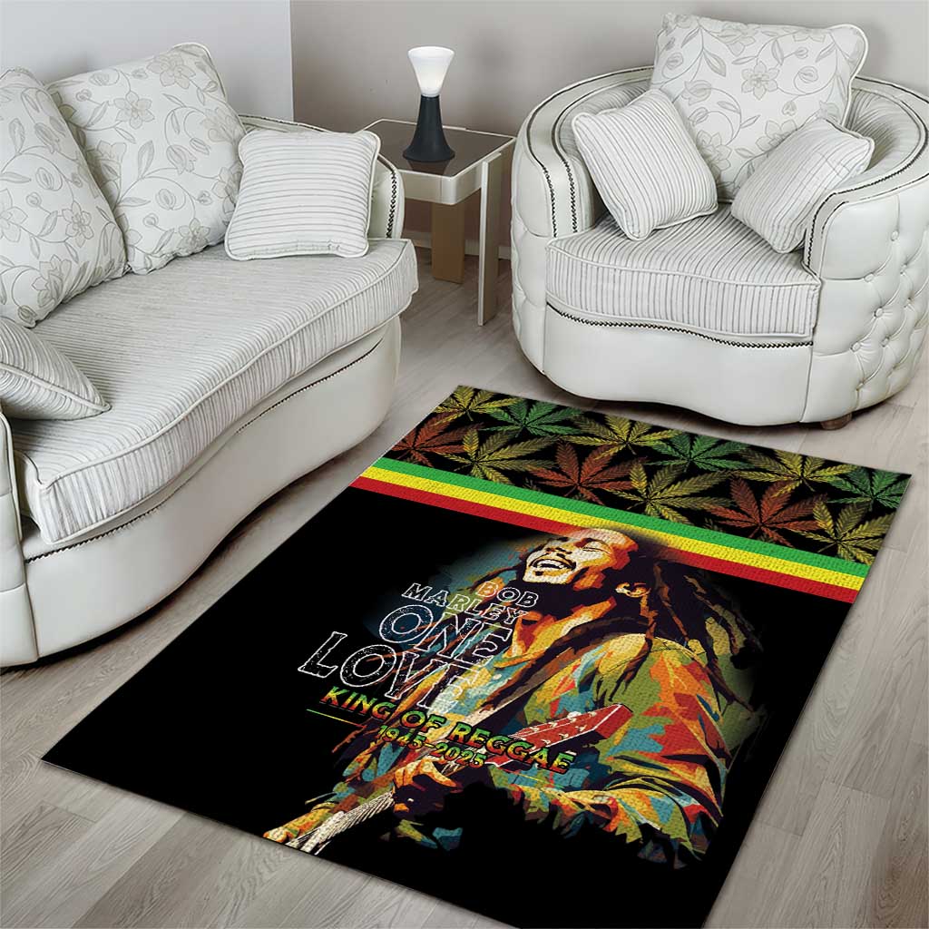 Jamaica Legend Bob Birthday Area Rug Thank You For The Memories LT15