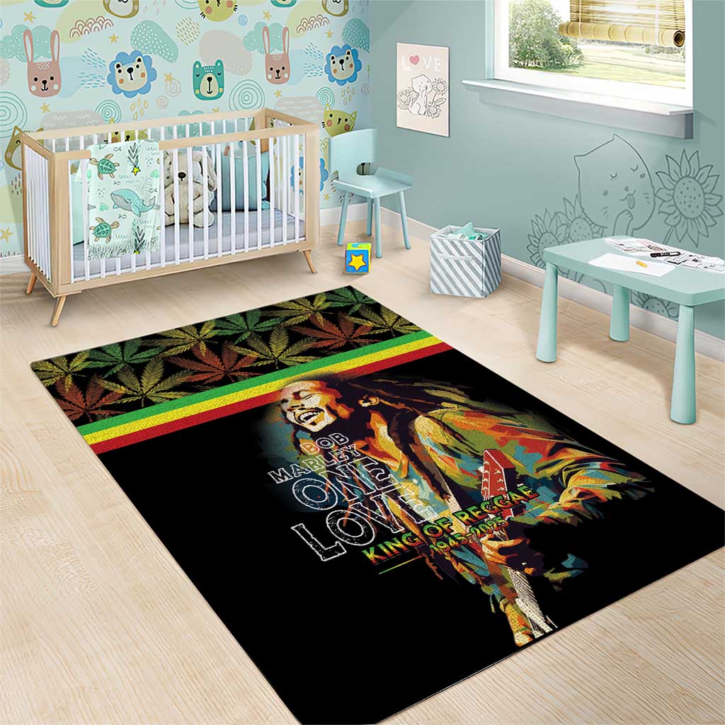 Jamaica Legend Bob Birthday Area Rug Thank You For The Memories LT15
