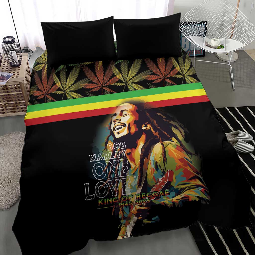 Jamaica Legend Bob Birthday Bedding Set Thank You For The Memories LT15