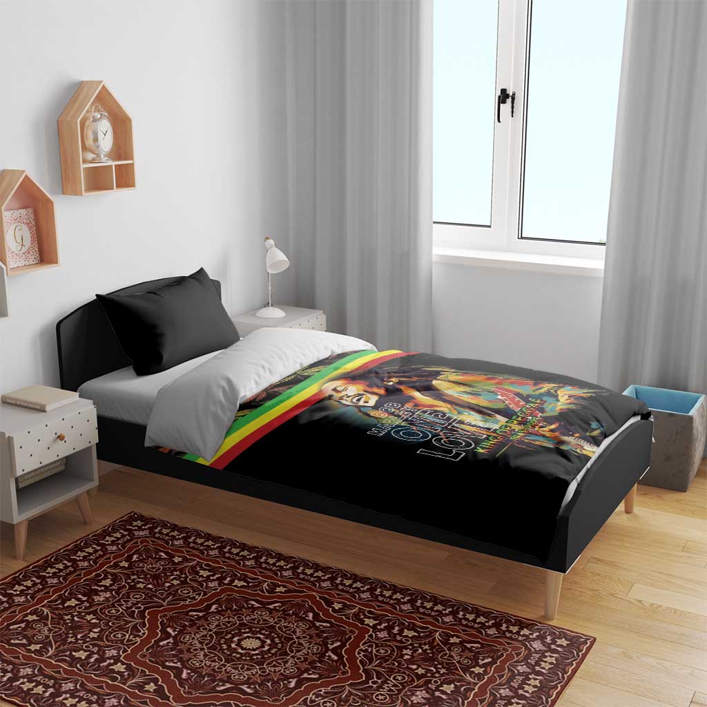 Jamaica Legend Bob Birthday Bedding Set Thank You For The Memories LT15