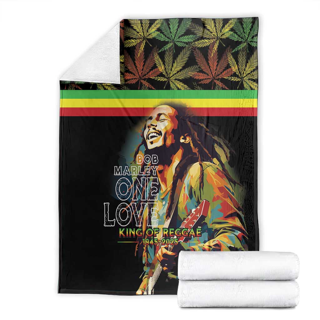 Jamaica Legend Bob Birthday Blanket Thank You For The Memories LT15