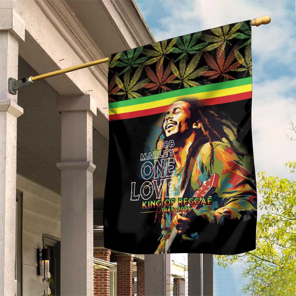 Jamaica Legend Bob Birthday Garden Flag Thank You For The Memories LT15