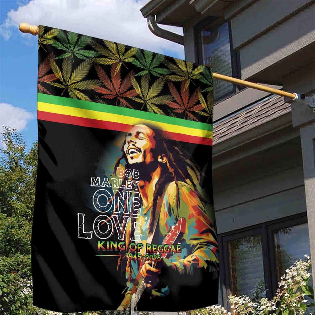 Jamaica Legend Bob Birthday Garden Flag Thank You For The Memories LT15