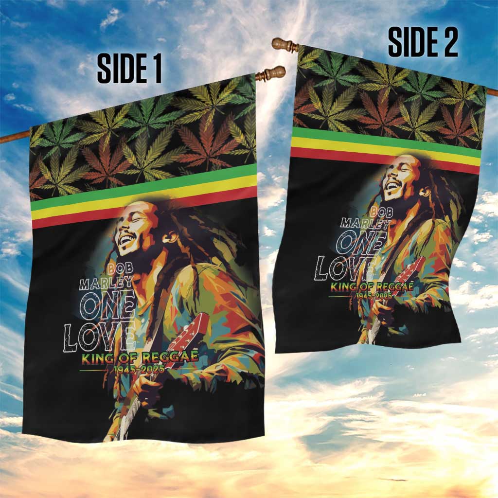 Jamaica Legend Bob Birthday Garden Flag Thank You For The Memories LT15