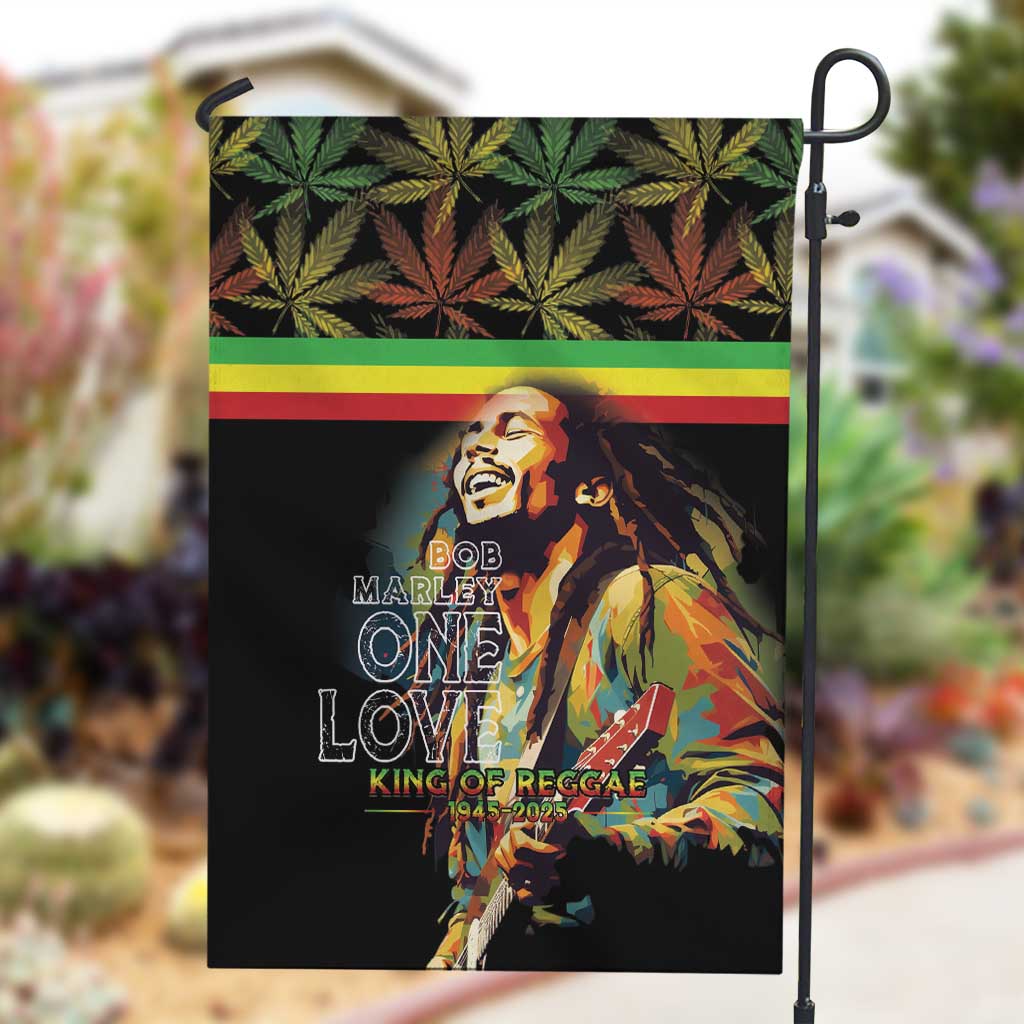Jamaica Legend Bob Birthday Garden Flag Thank You For The Memories LT15