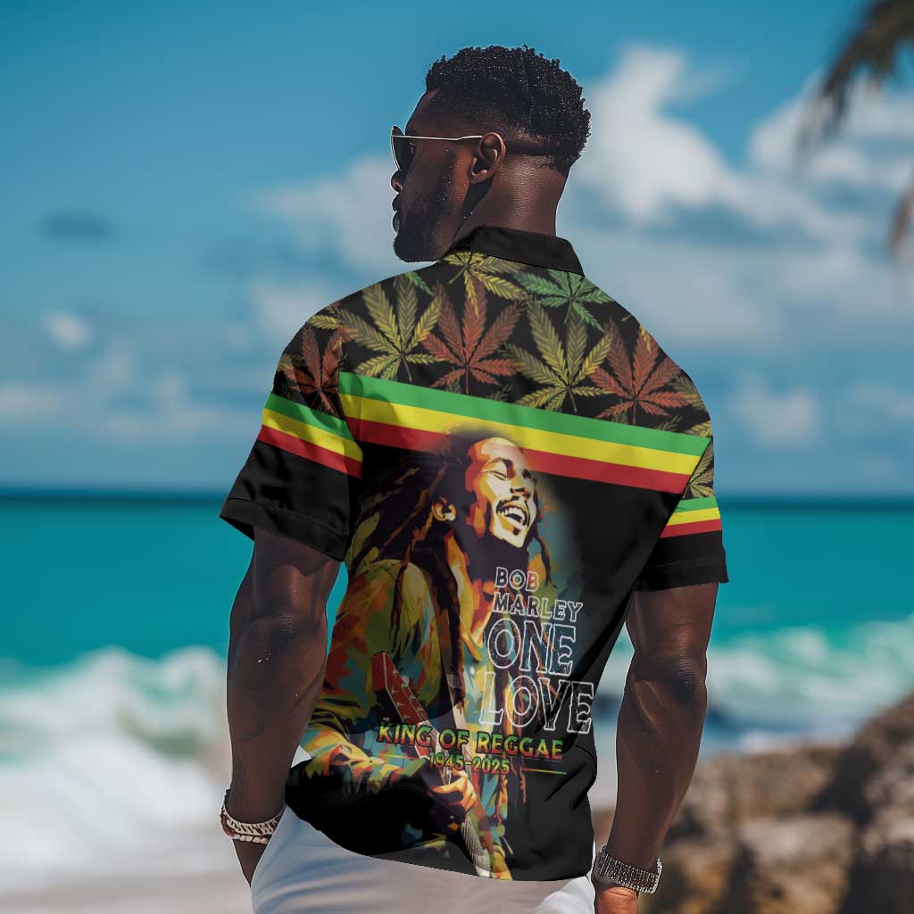 Jamaica Legend Bob Birthday Hawaiian Shirt Thank You For The Memories LT15