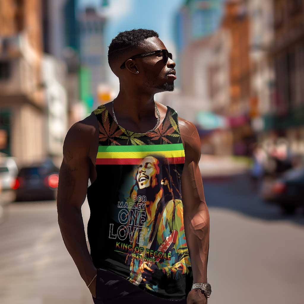 Jamaica Legend Bob Birthday Men Tank Top Thank You For The Memories LT15
