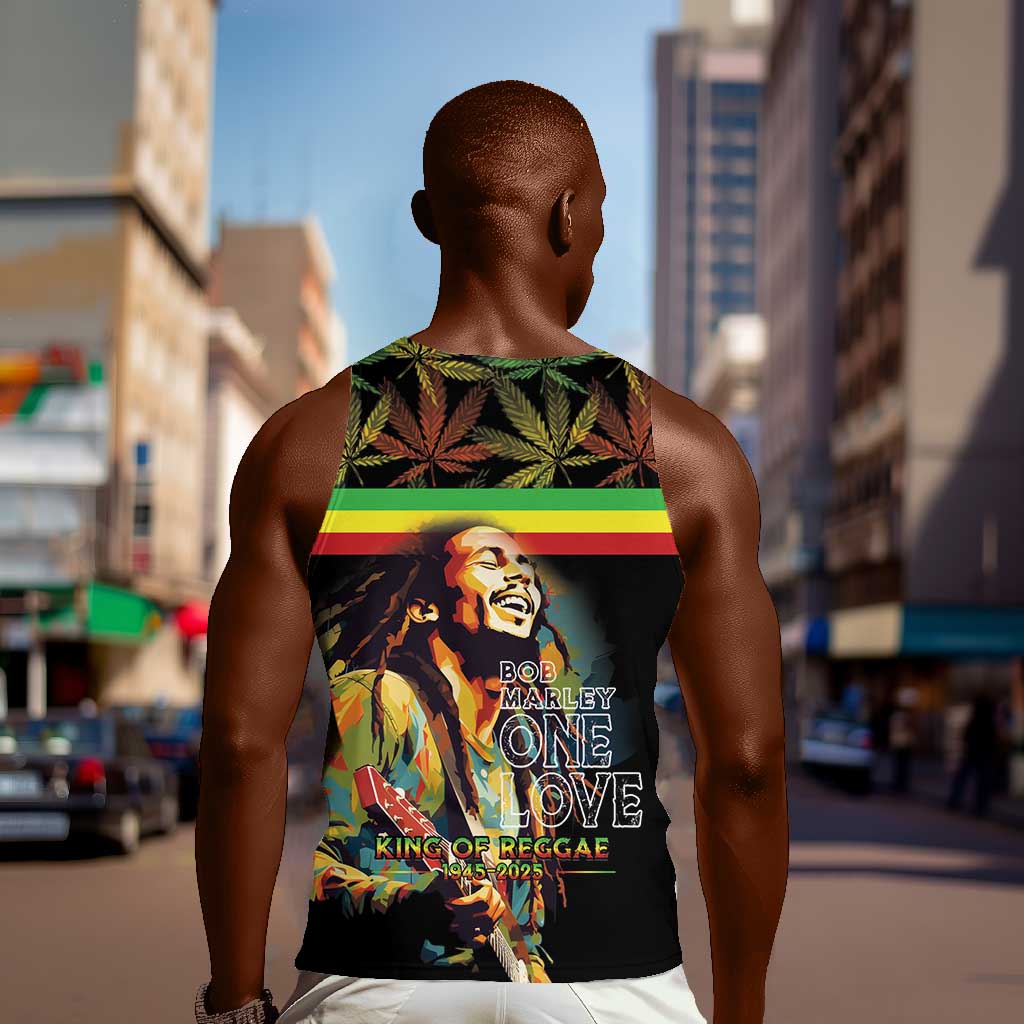Jamaica Legend Bob Birthday Men Tank Top Thank You For The Memories LT15