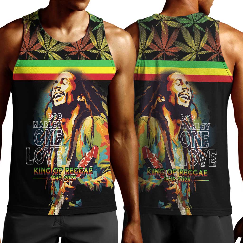Jamaica Legend Bob Birthday Men Tank Top Thank You For The Memories LT15