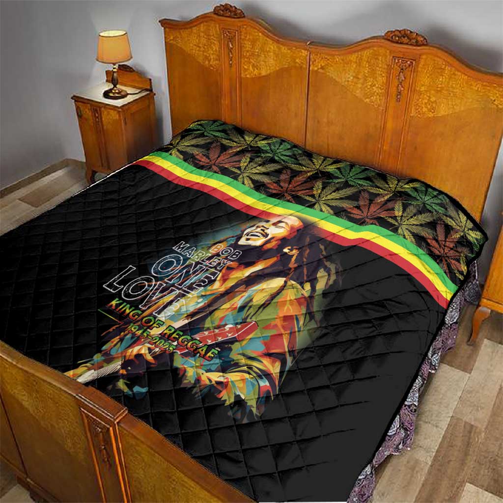 Jamaica Legend Bob Birthday Quilt Thank You For The Memories LT15