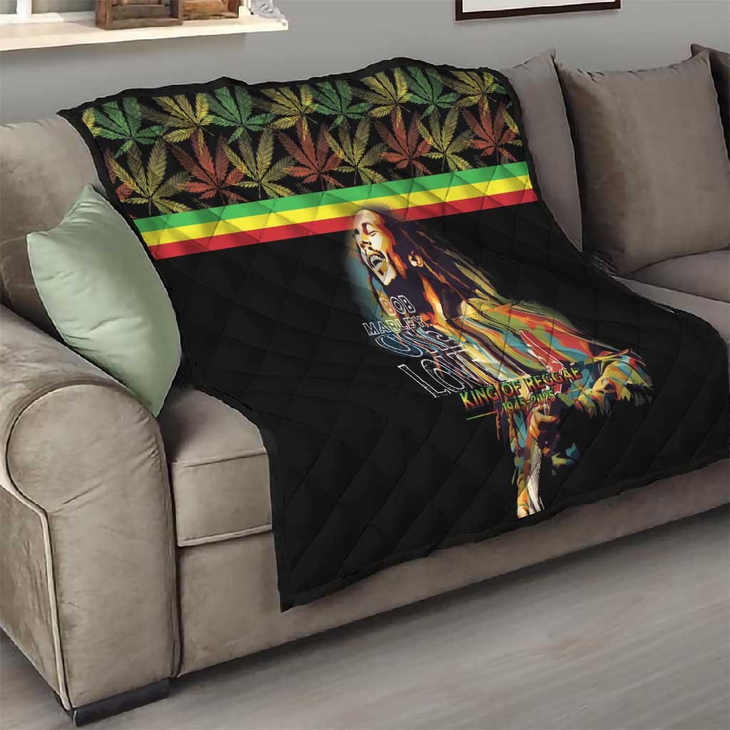 Jamaica Legend Bob Birthday Quilt Thank You For The Memories LT15