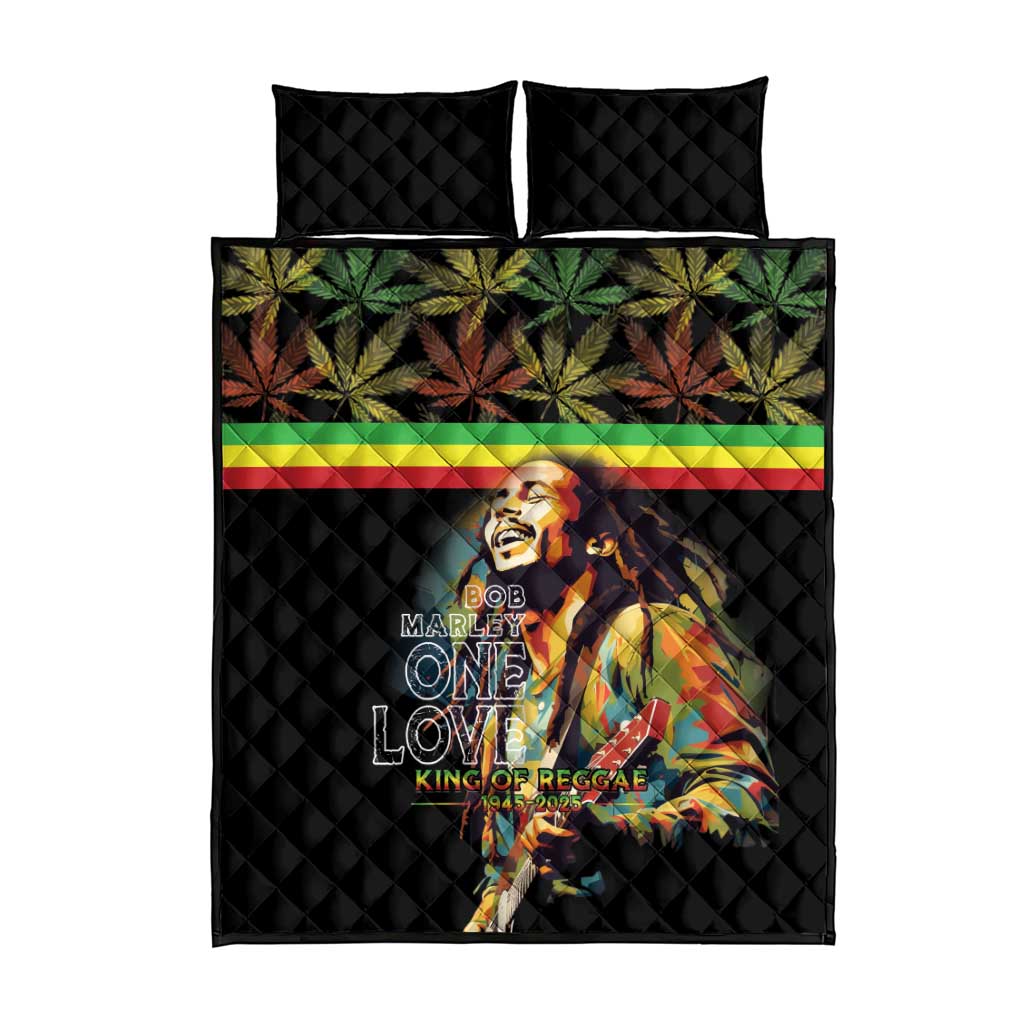 Jamaica Legend Bob Birthday Quilt Bed Set Thank You For The Memories LT15