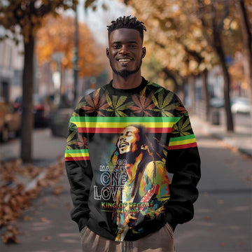 Jamaica Legend Bob Birthday Sweatshirt Thank You For The Memories LT15